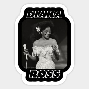Diana Ross Sticker